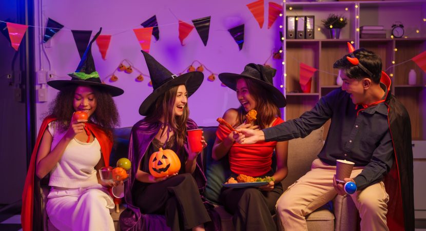 Halloween no condomínio