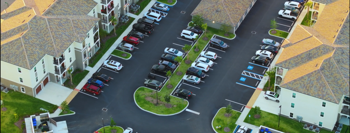 vaga na garagem do condominio