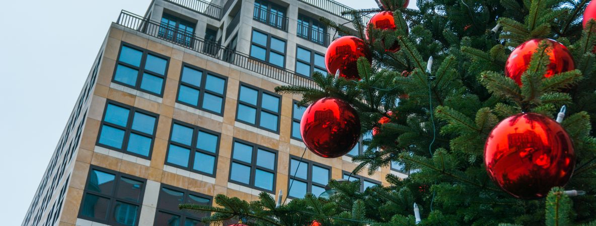 condomínio para as festas de fim de ano